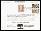 DR WHO 1976 FDC JOINT ISSUE CANADA FRANKLIN LR68672