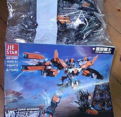 Mecha/Gundam  Titan Knight  996 Teile von JIE STAR