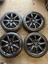 4x Mini Cooper S Spoke 85 Jcw R50 R53 R55 R56 R57 17" Alloy Wheels ET48 7J TYRES