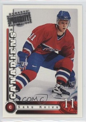 1997-98 Donruss Priority Saku Koivu #14 t3w