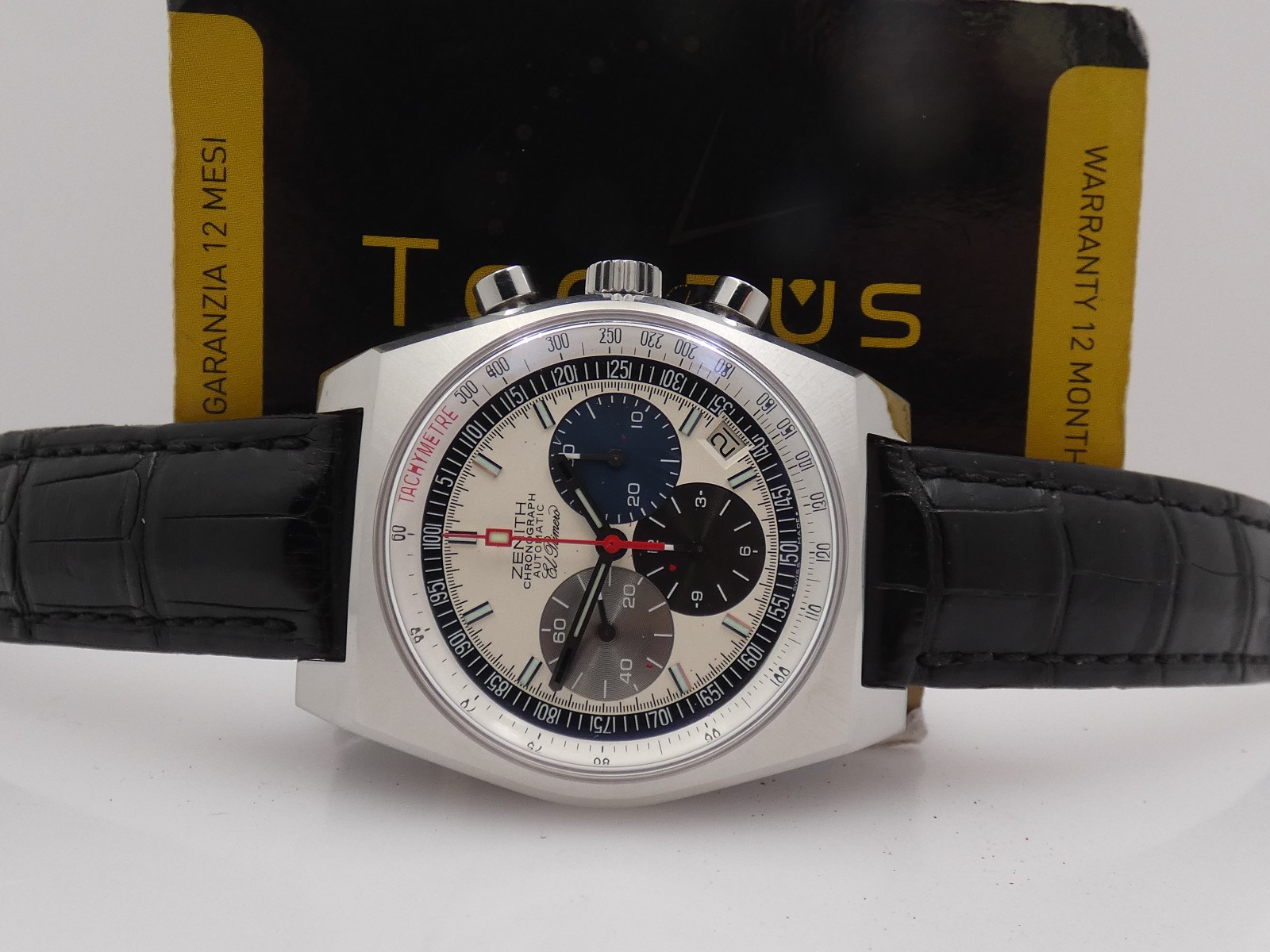 CHRONO ZENITH EL PRIMERO NEW VINTAGE 1969 + PAPERS LIMITED EDITION 500PCS WATCH