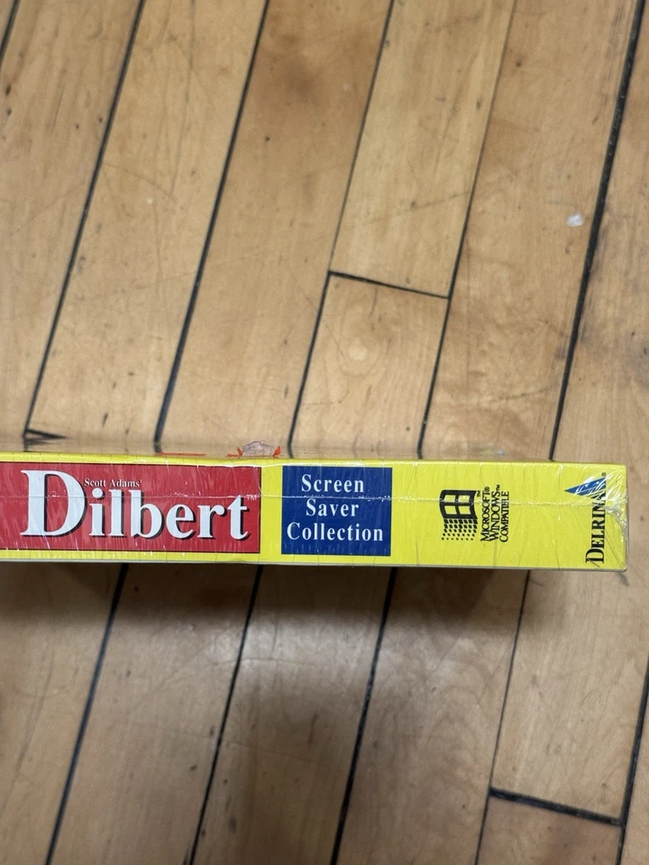 NOS SEALED Vintage 1994 Scott Adams Dilbert Screen Saver Collection Windows 3.1+ - Image 2 of 4