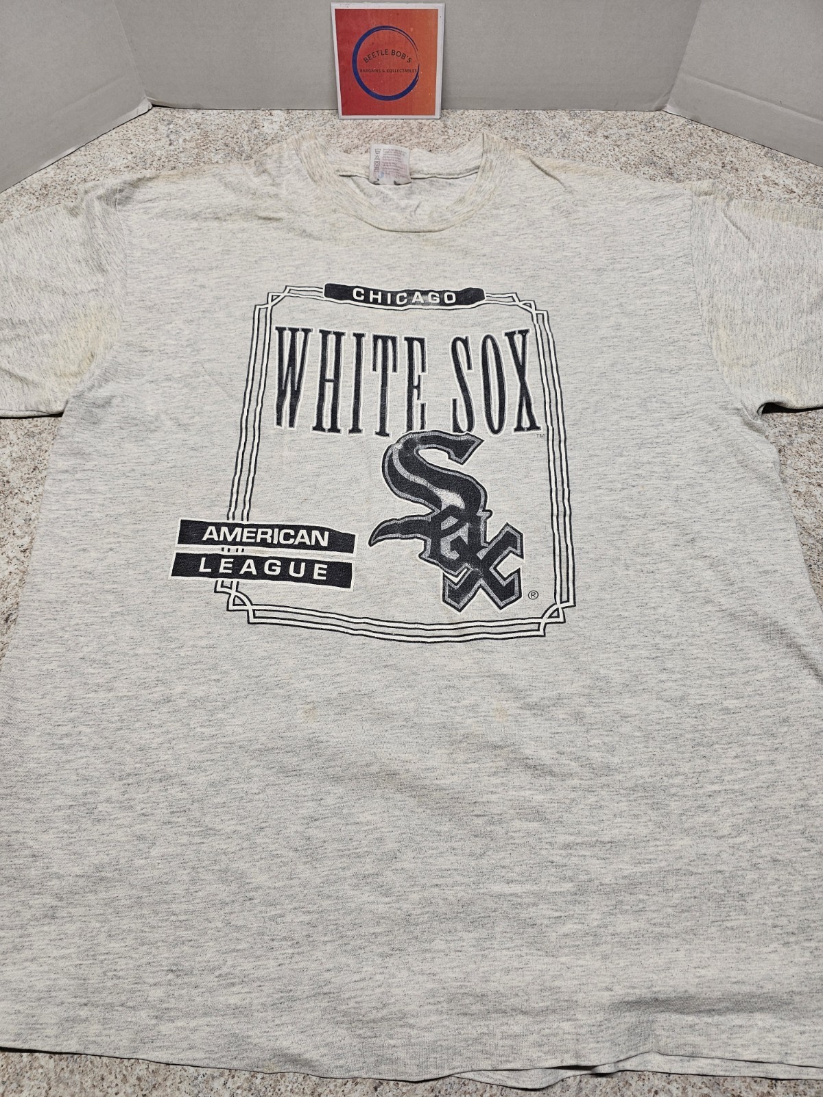 Chicago White Sox MLB Vintage T-shirt Size XL Hanes Heavyweight