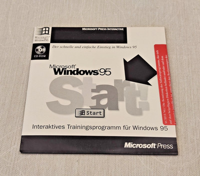 Bootable CD Windows 95 training program. Factory sealed.
