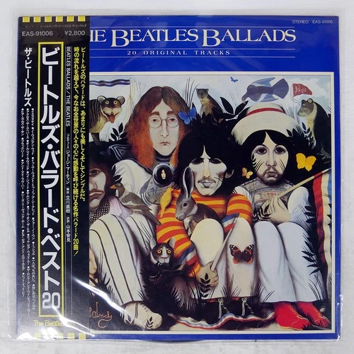 BEATLES BALLADS (20 ORIGINAL TRACKS) ODEON EAS91006 Japan OBI VINYL LP