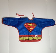 Bumpkins Long Sleeve Superman Bib 6-24 Months Costume