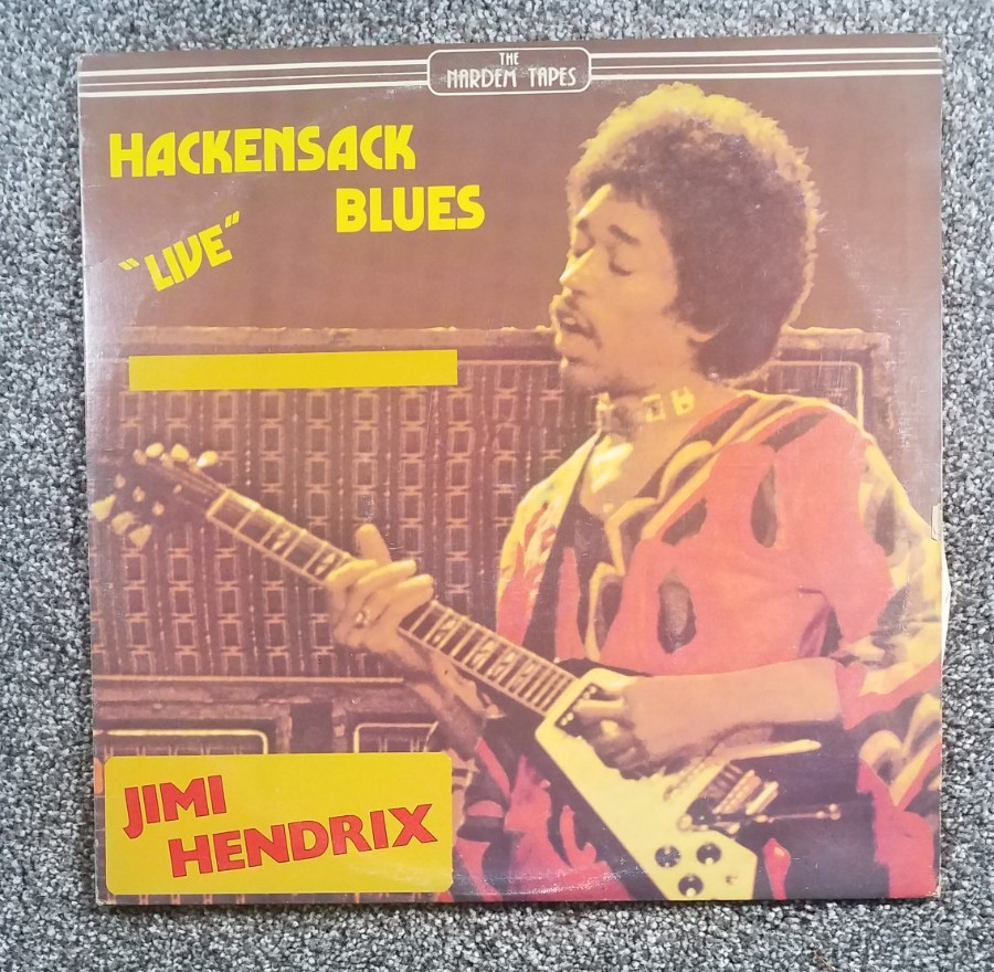 Jimi Hendrix Hackensack Blues Live Album LP Nardem 008 Canada Vinyl Record
