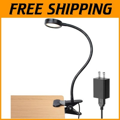 Clip On Reading Light for Computers - Dimmable - Lightweight