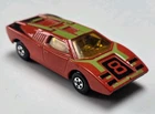 Matchbox Lesney "Streakers" 27 Lamborghini Countach Black Base Nr Mint Unboxed