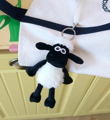 Official Shaun the Sheep Keychain Plush Doll 6.2'' Stuffed Doll Soft Toy
