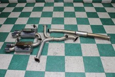 15-21 Wrx Titanium 3 Cat-back Exhaust System Dual Muffler Tip Oem Oe Factory Oe