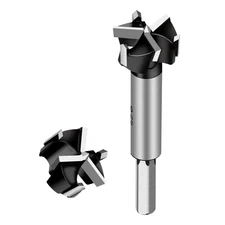 Forstner Drill Bit, 1Inch Carbide Tipped Forstner Bit for Hard Wood, Wood Drilli