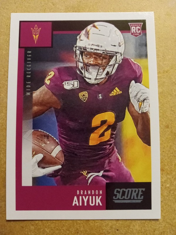 2020 Score Brandon Aiyuk RC #414