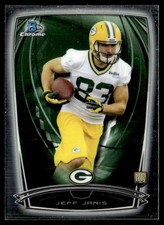 2014 Bowman Chrome Jeff Janis Rookie Green Bay Packers #214