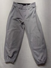 FRANKLIN - Baseball Pants Youth Size YL Grey See Pictures