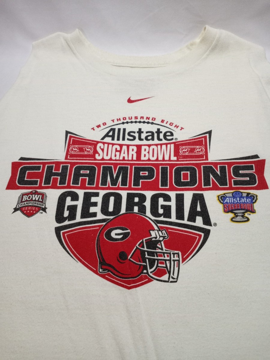 Nike Vintage Georgia Bulldogs 2008 Sugar Bowl Champios T-Shirt
