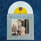 MADONNA LIKE A VIRGIN 7" WHITE VINYL PROMO CANADA 1984 NM RARE