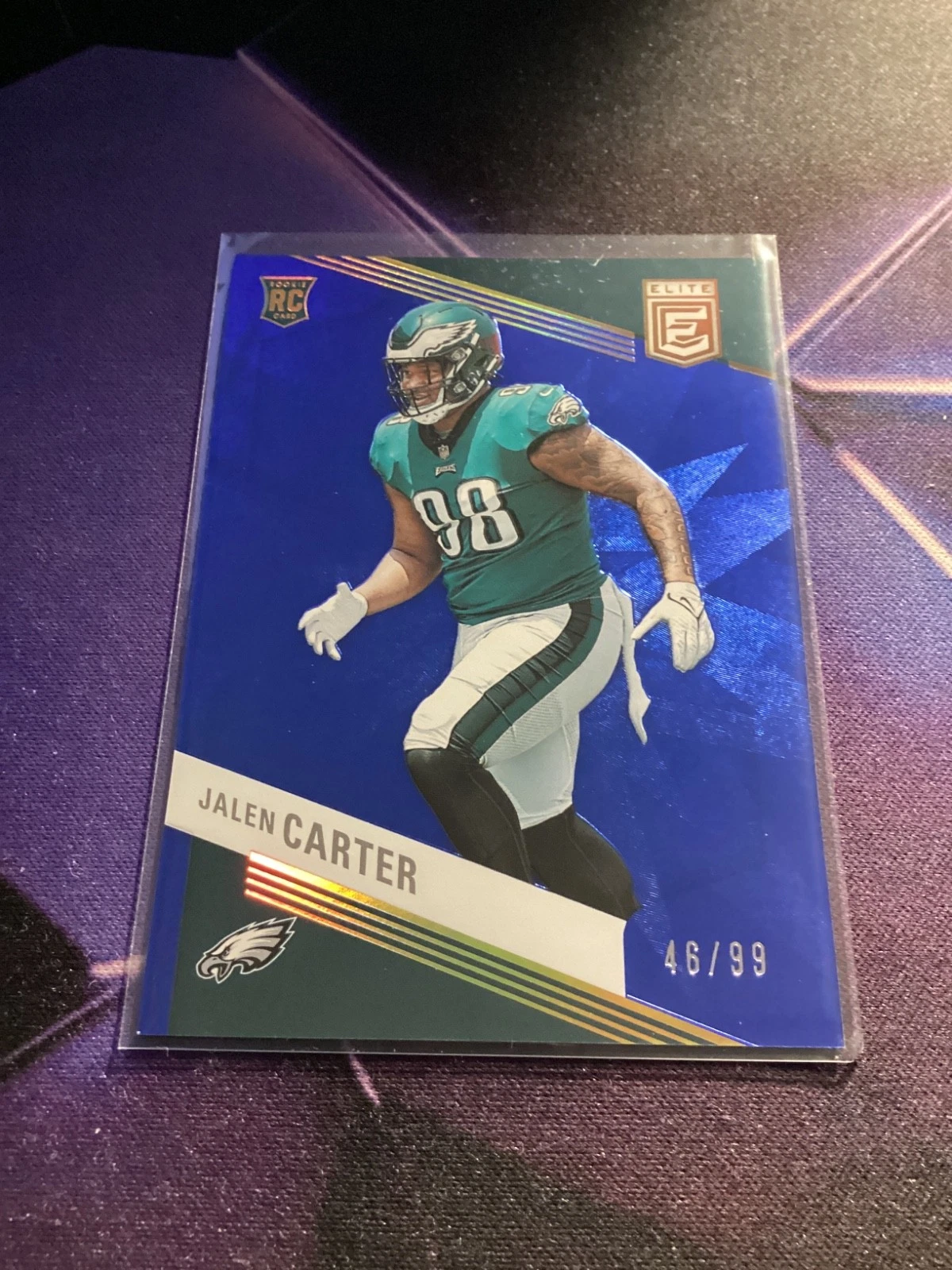Jalen Carter Panini Donruss Elite #148 Blue