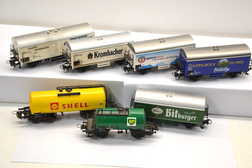 Märklin H0 4415 4421 Trix Express 3475 3496 3432 Güterwagen Kesselwagen Set N20 | Zustand: Gebraucht