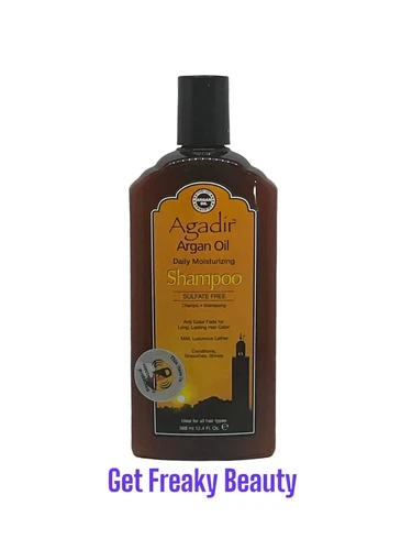 12.4 oz. Agadir Argan Oil Daily Moisturizing Shampoo. Sulfate Free. 366ml. NEW.