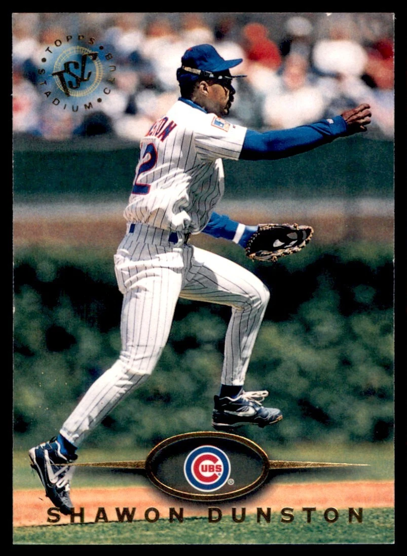 Shawon Dunston trading card