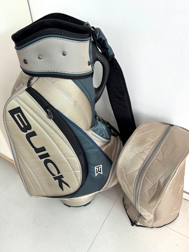 Nike Tiger Woods Tour Blade 3~P + 56 & 60 + Driver + Staff Buick Bag Collectors - Picture 7 of 24