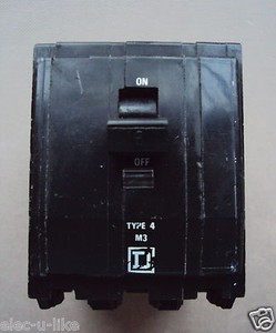 Square D Qo X 16a Type 4 M3 Tp 3 Phase Bs3871 16 Amp 3 Pole 3 Module Mcb Breaker Ebay