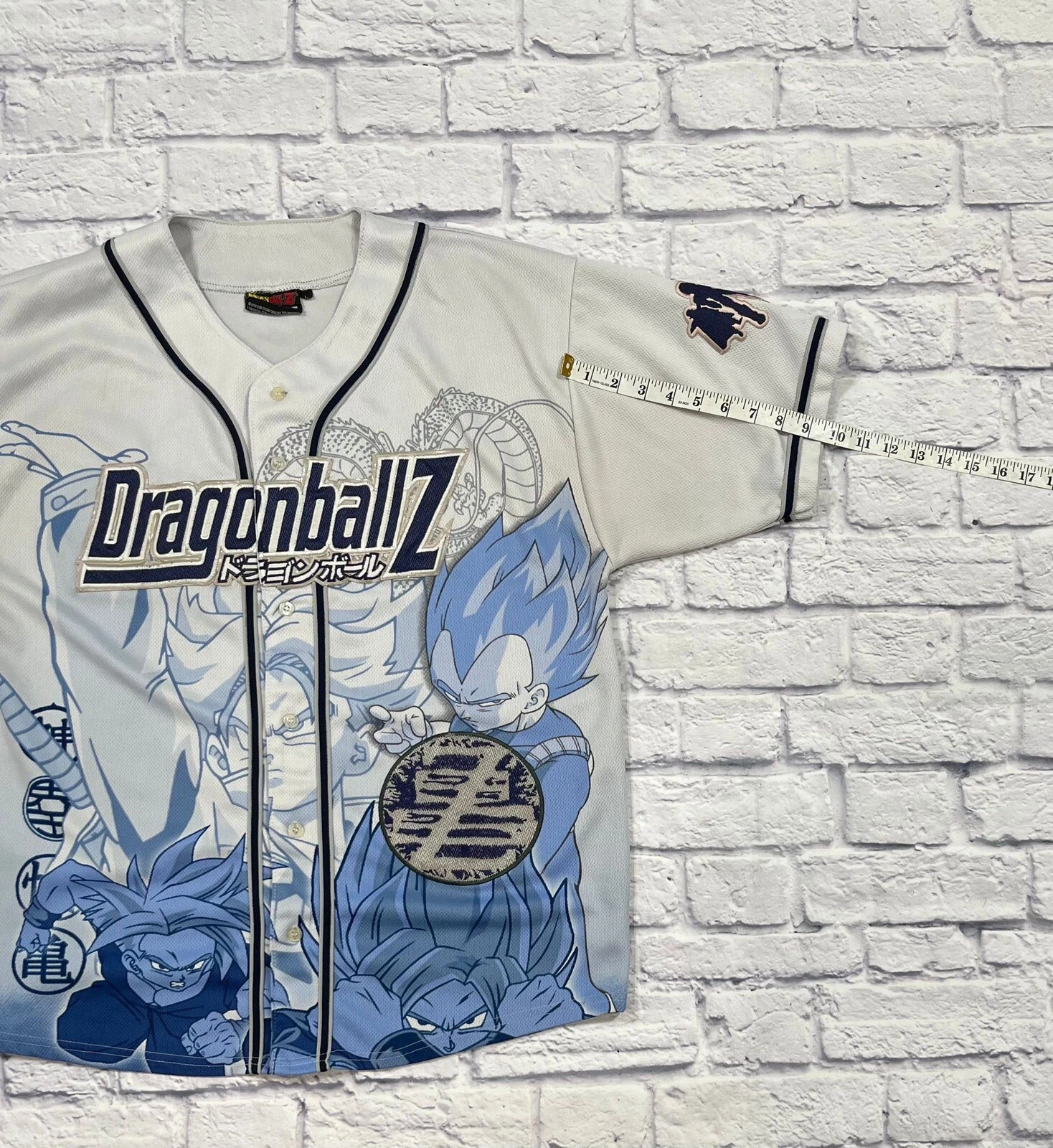 DRAGON BALL Z BASEBALL JERSEY SHIRT 2002 MEN’S LARGE