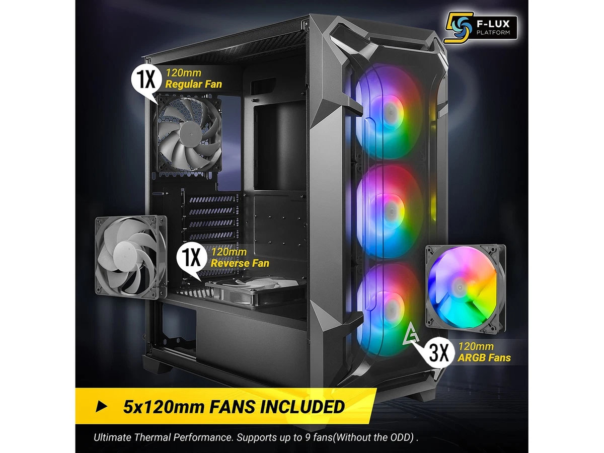 DESKTOP PC CUSTOM Intel i5-12400 16GB RAM 1TB SSD RTX 3050