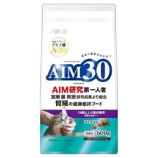 AIM30 Kidney health care for over 15 years old indoor cats 600g Fish Flavor