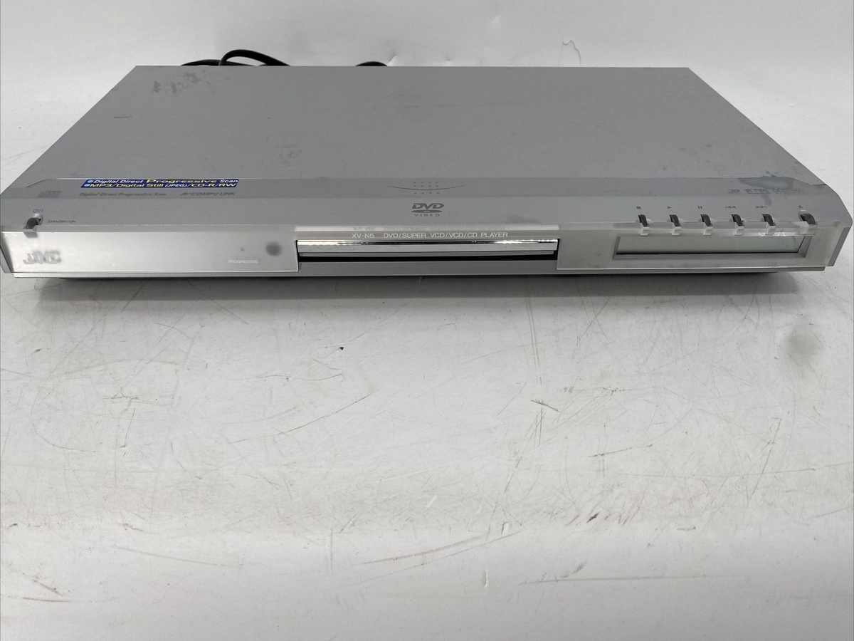 JVC XV-N5SL DVD Player Progressive Scan CD-R/RW Tested Working EB