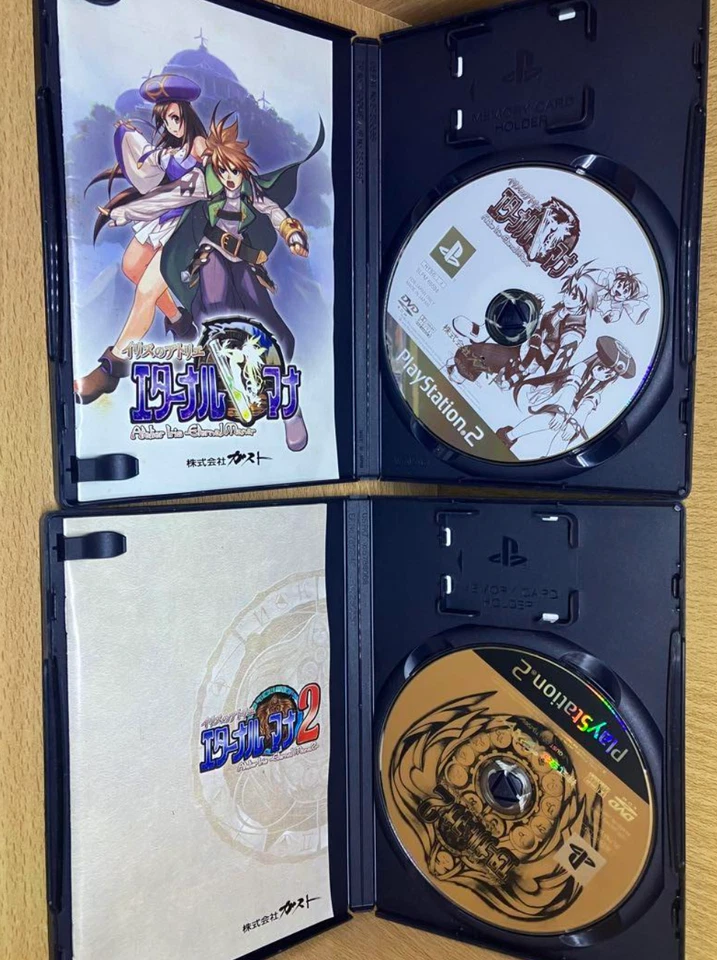 Lot 2 Atelier Iris Eternal Mana 1 2 set Sony Playstation 2 PS2 Japan Tested - Image 3 of 3