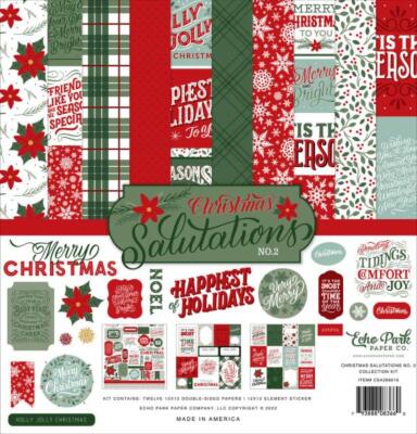 Echo Park - Collection Kit 12x12'' - ''Christmas Salutations No. 2''