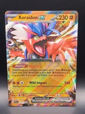 Pokemon Scarlet & Violet DOUBLE RARE Koraidon EX 125/198 - Near Mint (NM)