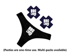 BBC Only Slut Lingerie Set Queen of Spades Panties QOS Pasties Hotwife Clothing