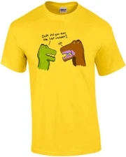 Dude did you eat the last unicorn? No - funny t-rex unicorn t-shirt