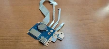 DELL INSPIRON 15 3000 3501 USB SD CARD READER BOARD CABLES CMOS BATTERY LS-G718P