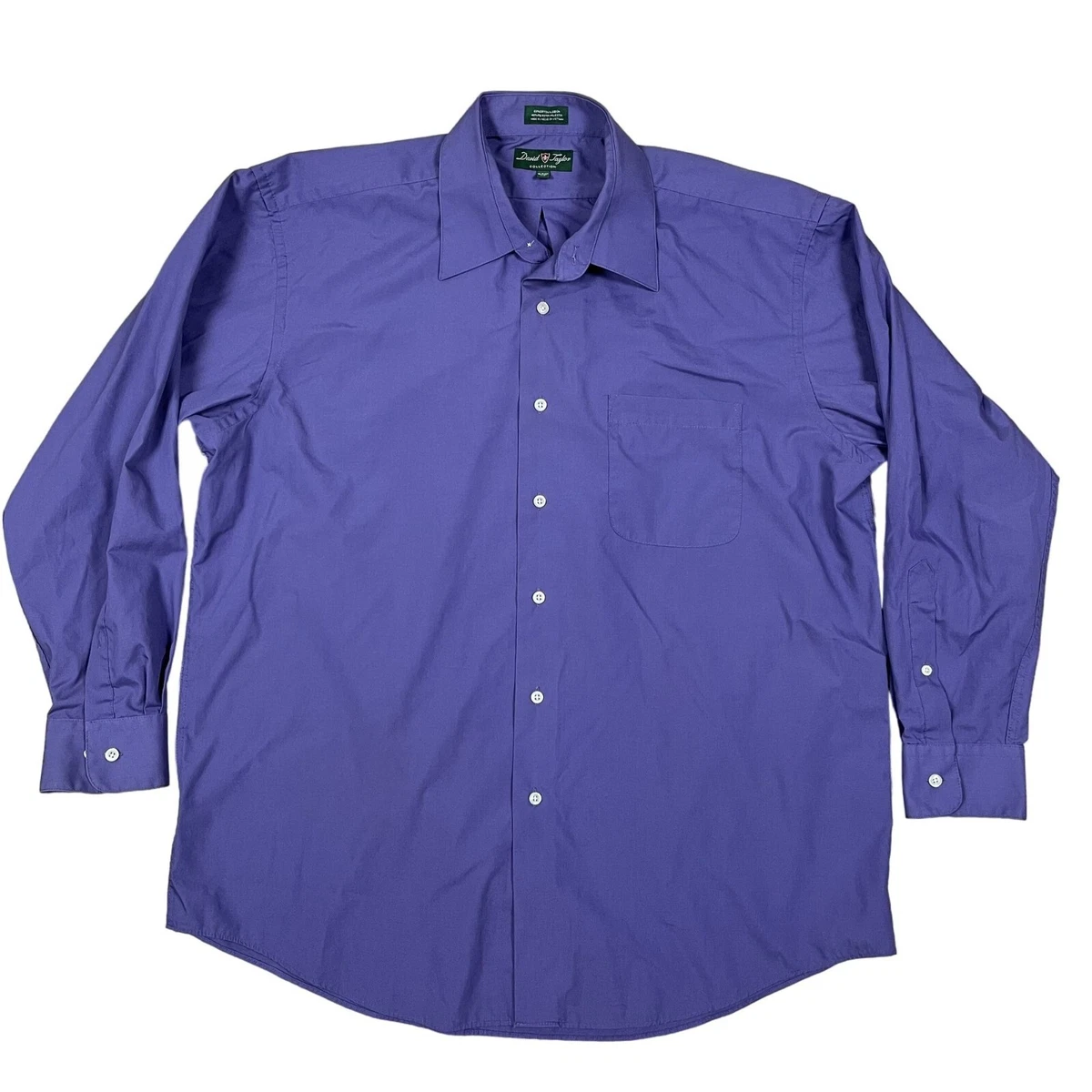 David Taylor Long Sleeve Dress Shirts for Men for sale | eBay