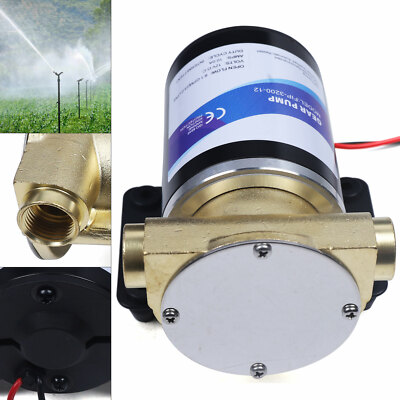 12V Deckwaschpumpe Impellerpumpe Kreiselpumpe für Anchor Wash Blackbody 23L/min