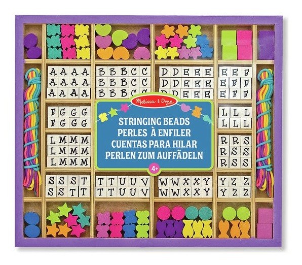 Melissa & Doug Deluxe Collection - Set di perline in legno : Unbound
