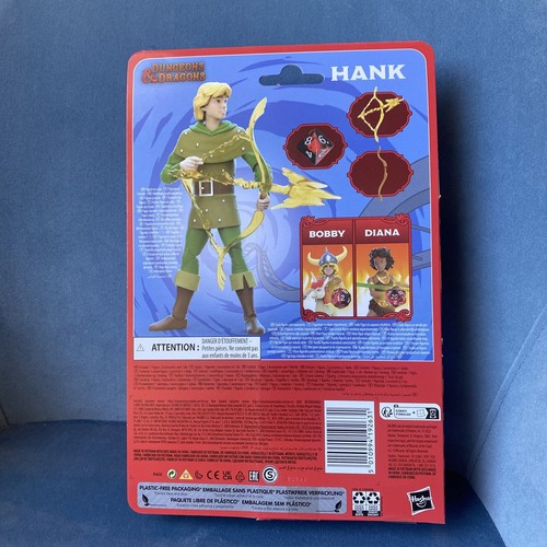 Hasbro Dungeons & Dragons Modellino HANK con cartone animato D&D DICE ANNI '80 NUOVO - Foto 2 di 10