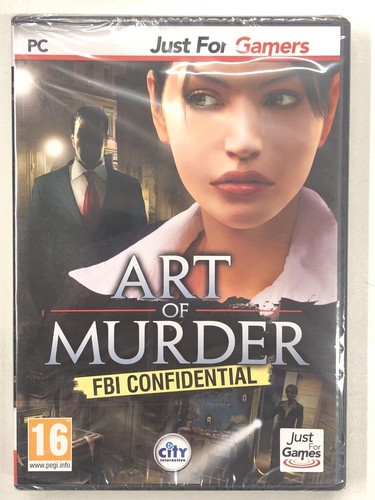 Art And Murder Fbi Confidential Pc Game Cd Dvd Rom New Blister C3 Ebay