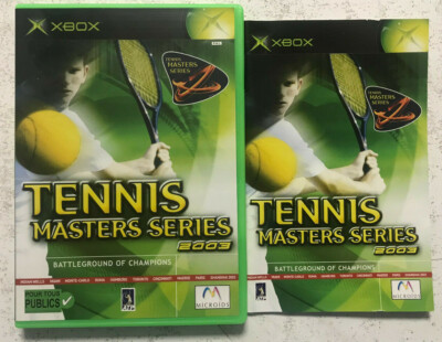 Tennis Masters Series 2003 - Xbox - Version FR Complète - Très Bon état