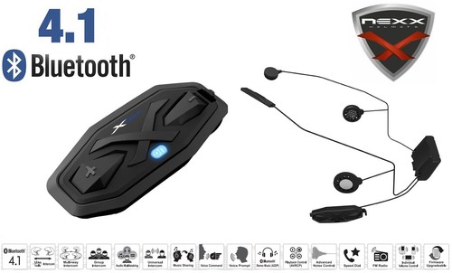 Nexx X-COM 2 Motorcycle Bluetooth 