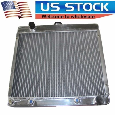 3 Row Aluminum Radiator 526 For 70-72 Dodge Dart Plymouth Duster/Valiant 5.2 5.6