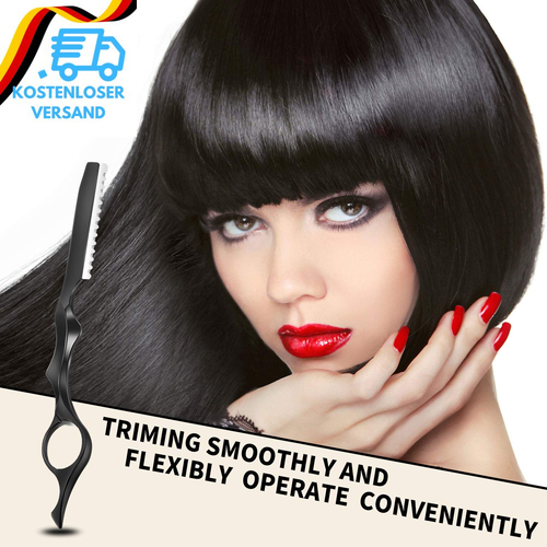 11 Stücke Haar Styling Rasiermesser Haar Verdünnung Kamm Haar Texturierung Schne - Bild 6 von 12