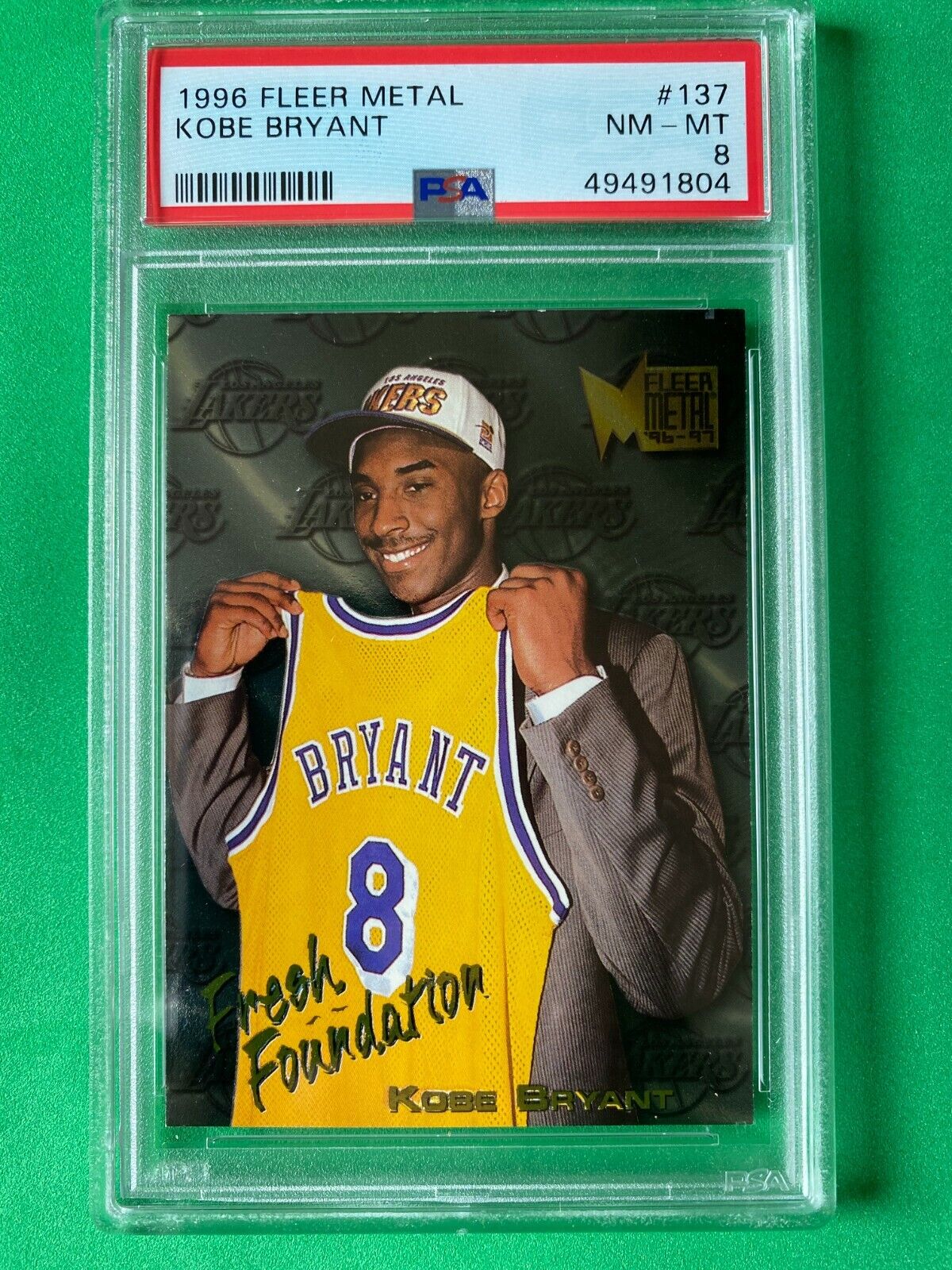 1996-97 Metal Kobe Bryant #137 NBAカード