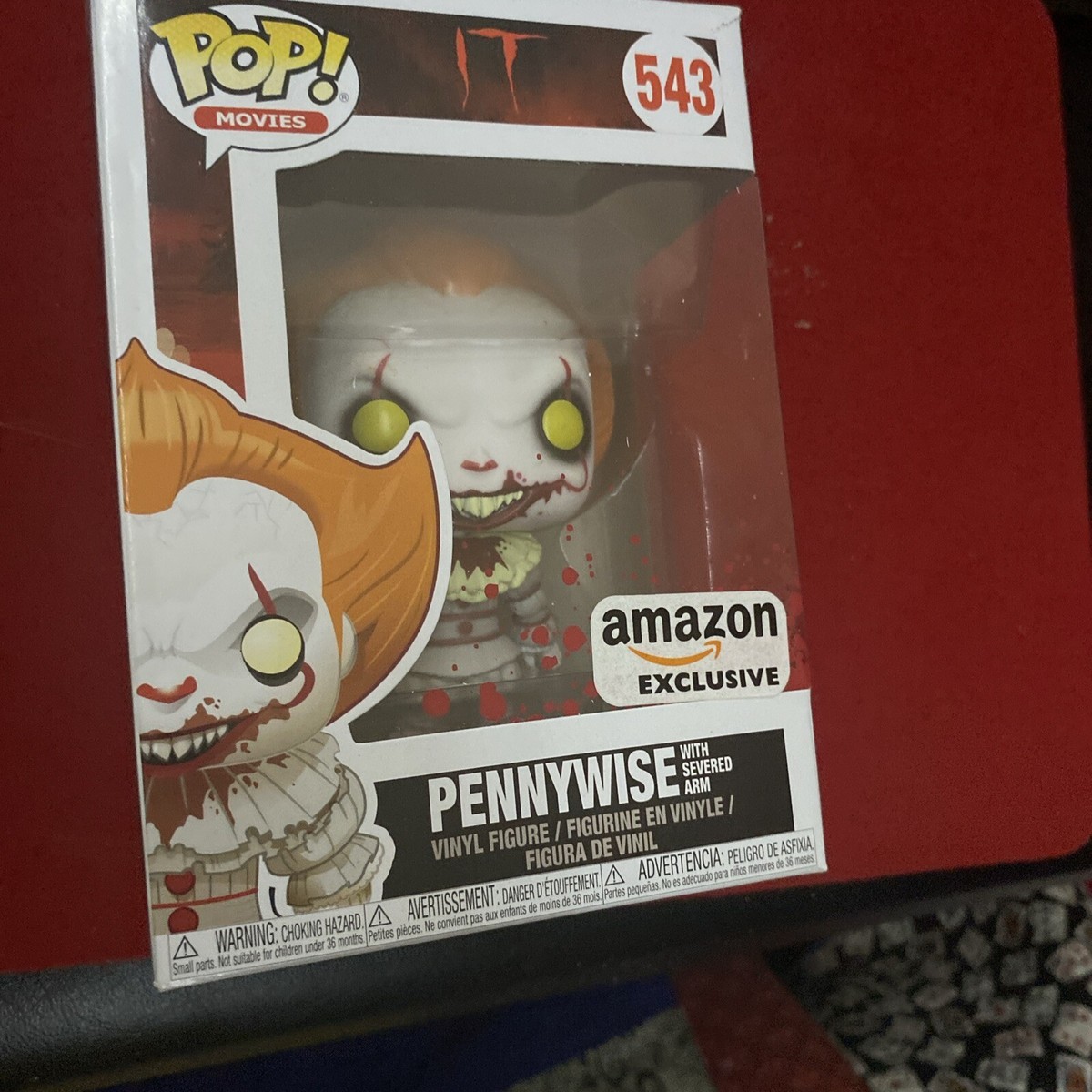 Funko Pop! Vinyl: It Pennywise (w/ Severed Arm) Amazon (Exclusive) #543