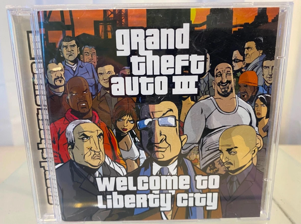 Grand Theft Auto III for PC CD-ROM