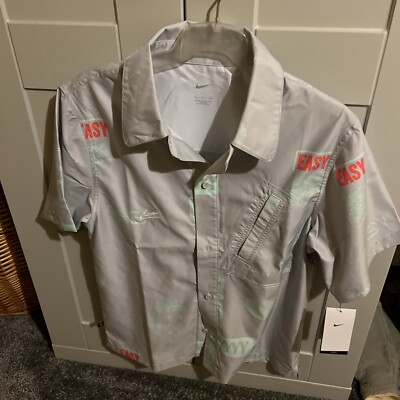 Nike KD (Kevin Durant) Basketball Button Top - Erwachsene L Loose Fit